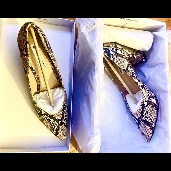 Steve Madden snake color shoes - Picture 2 of 4